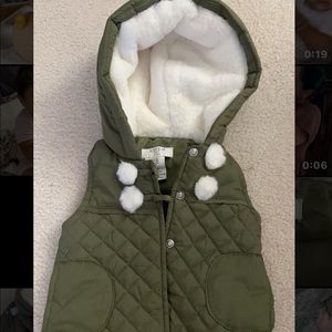 Army Green Child Vest